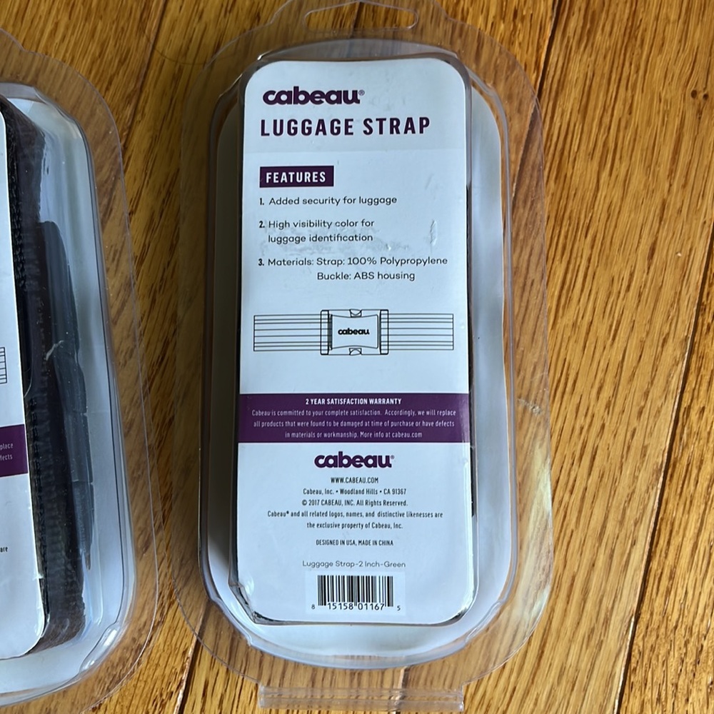LUGGAGE STRAPS - Picture 3 of 3